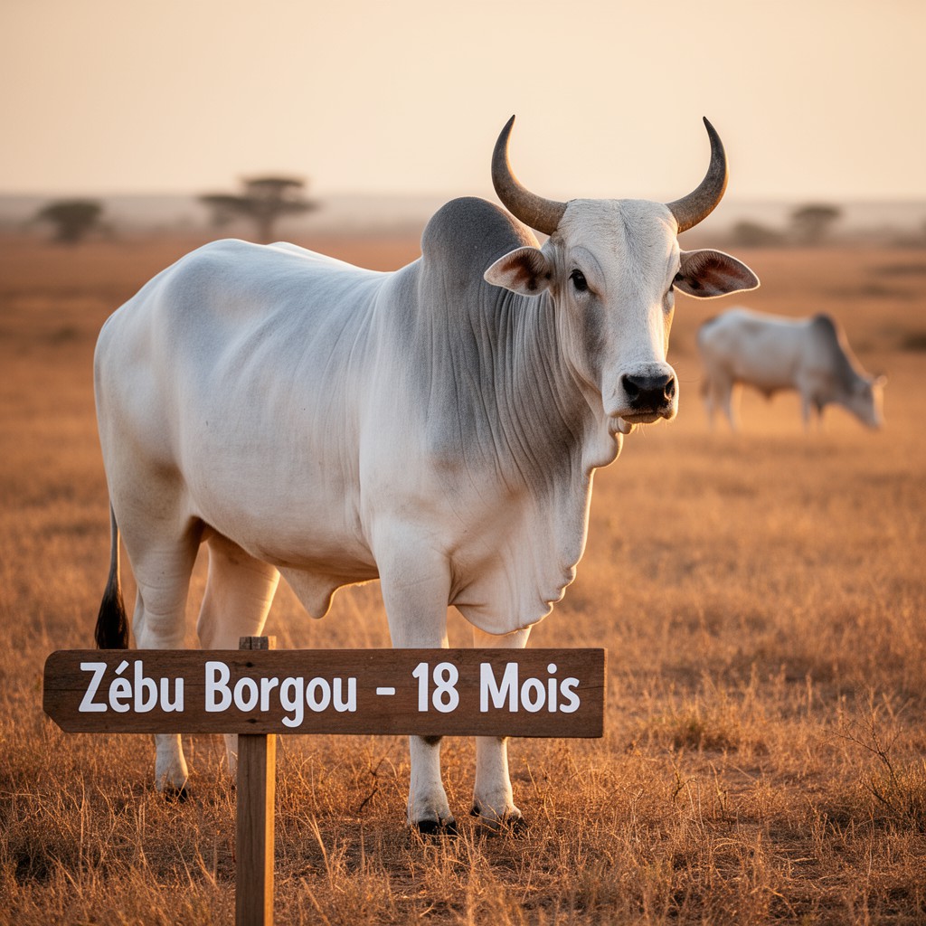 Zébu Borgou 18 mois